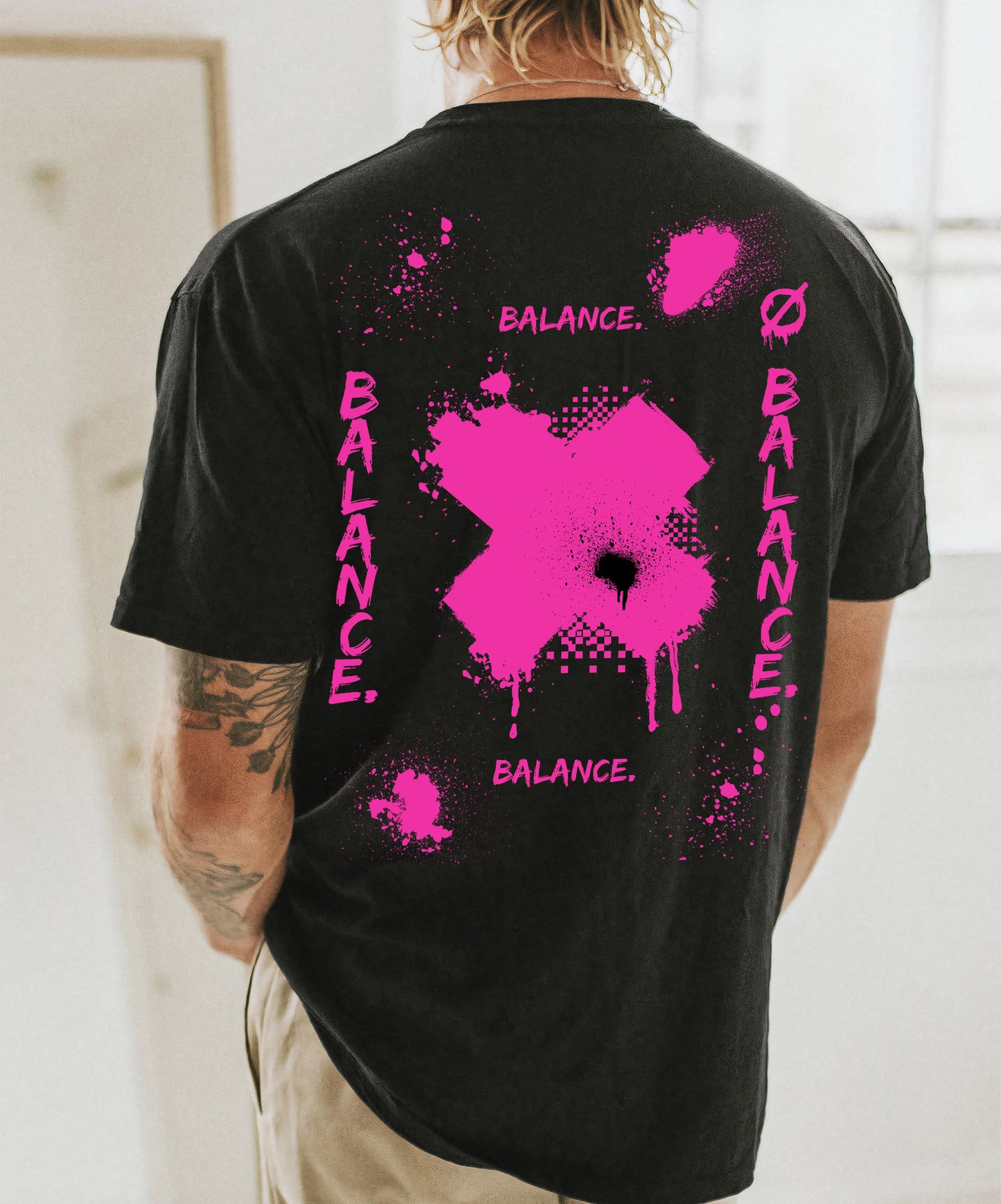 Remera Balance Pink