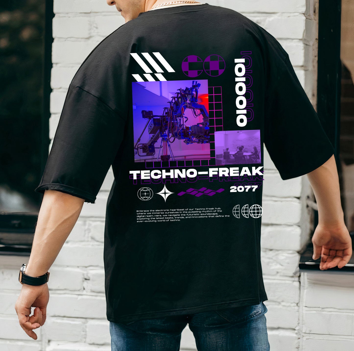Remera Techno-Freak