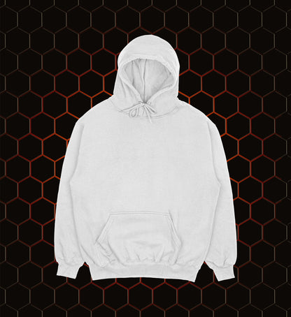 Hoodie Laught Often Blanco