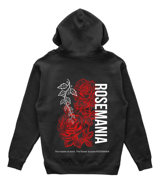 Hoodie Rosemania Negro