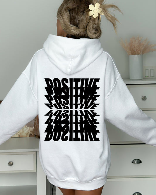 Hoodie Positive White