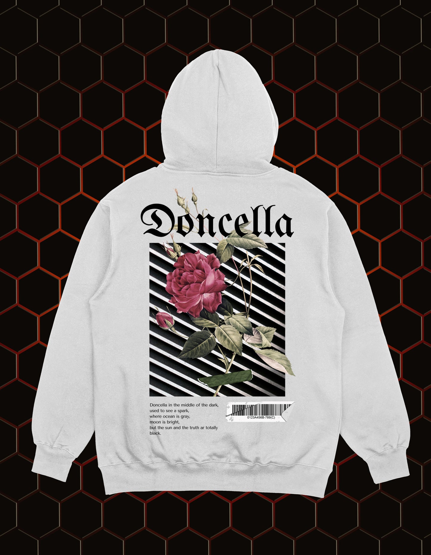 Hoodie Doncella Blanco