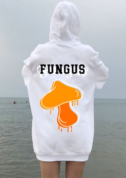 Hoodie Fungus Blanco