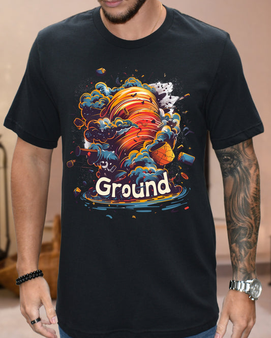 Remera Ground Negra