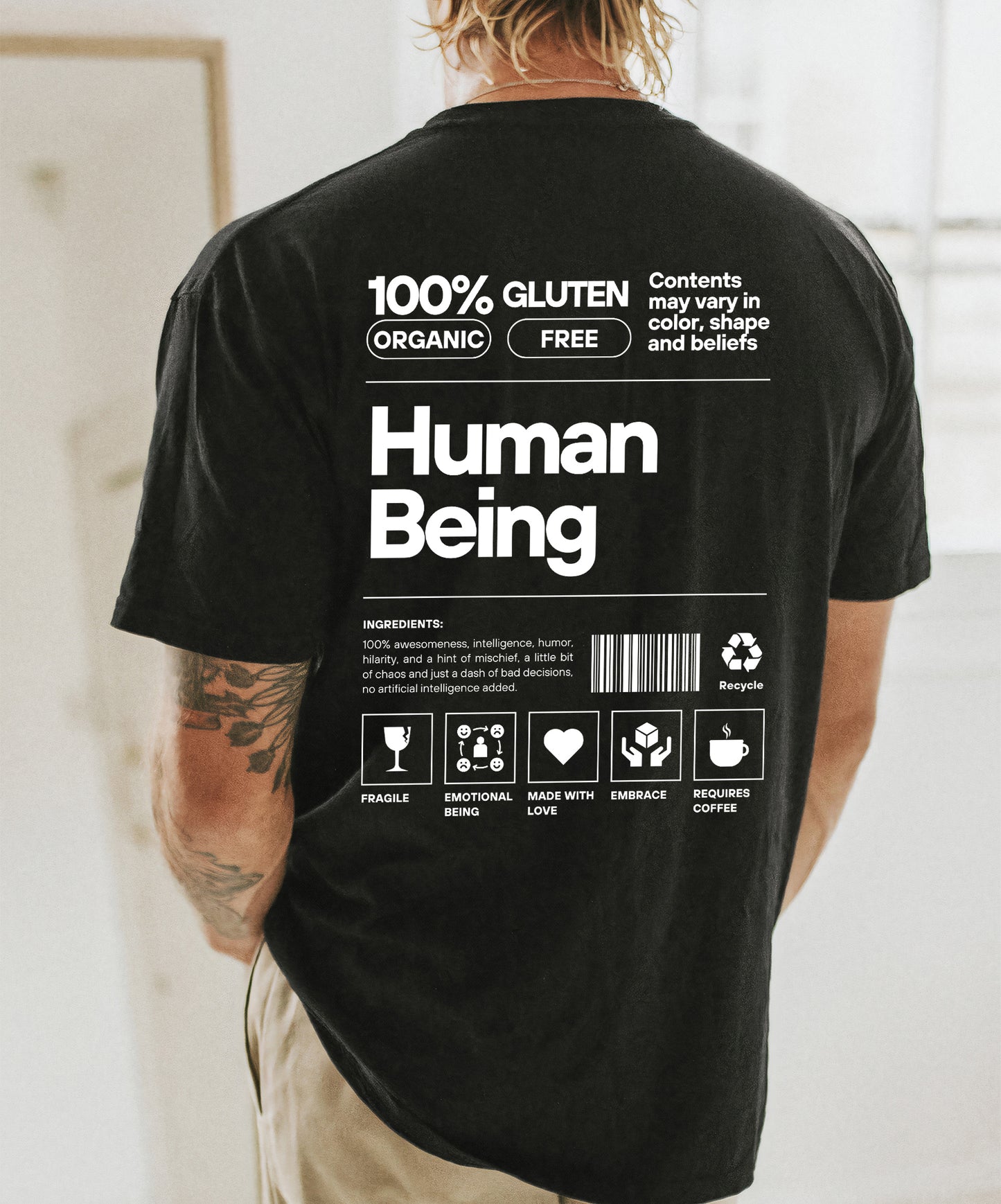 Remera Human Being