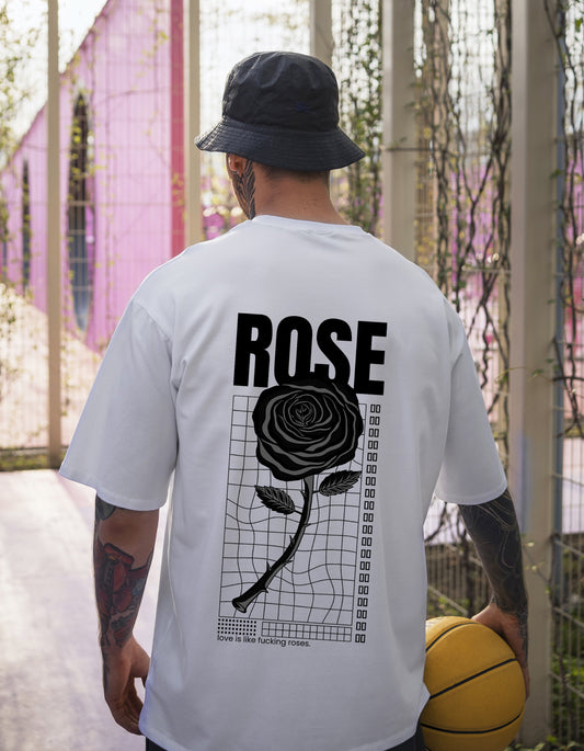 Remera Rose Blanca